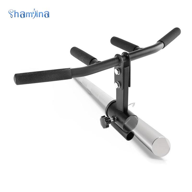 [Shamjina] T Bar Row Attachment Straight Grip Platform Row Barbell Attachment for Barbell