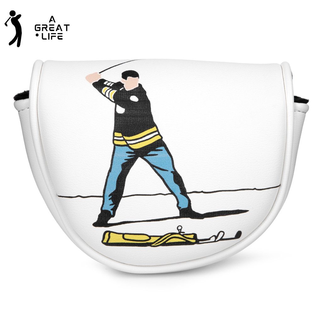 Golf Half Mallet กลาง Mallet Putter Cover Headcover Magentic สําหรับ OZ1 MEZZ 1 MEZZ1 MAX พัตเตอร์ P