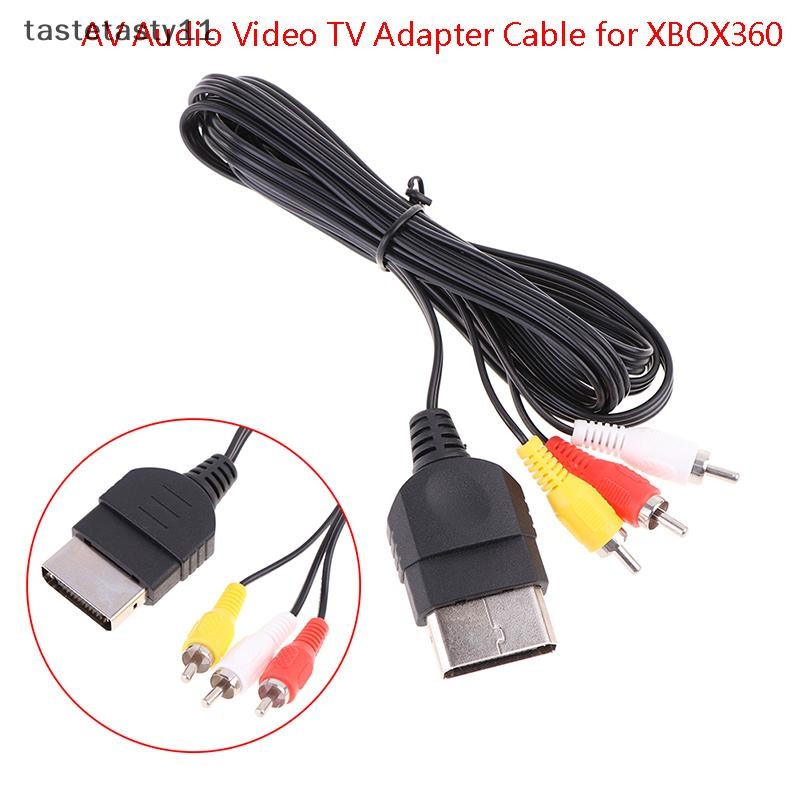 TA 1.8Mposite AV Audio Video TV Adapter Cable สําหรับ XBOX360 Audio HD Cable TH