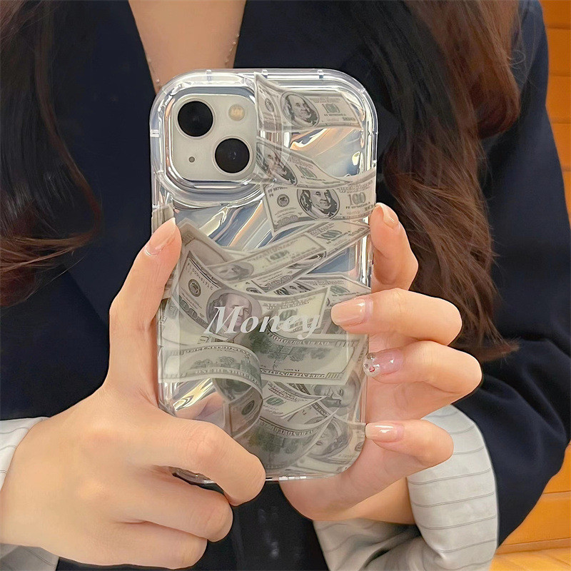 หุ้นไทย ป้องกันกรณีหยัก for iPhone 11 16 Pro Max 6s 7 8 Plus XR 15 14 13 12 11 Pro Max XS Max กล่องใส่การ์ดกระจกเลเซอร์