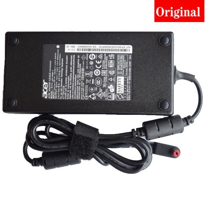✿19.5V 9.23A 180W AC Adapter Charger สำหรับ Acer Predator Helios 300 G3-571 PH317-51 V17 V15