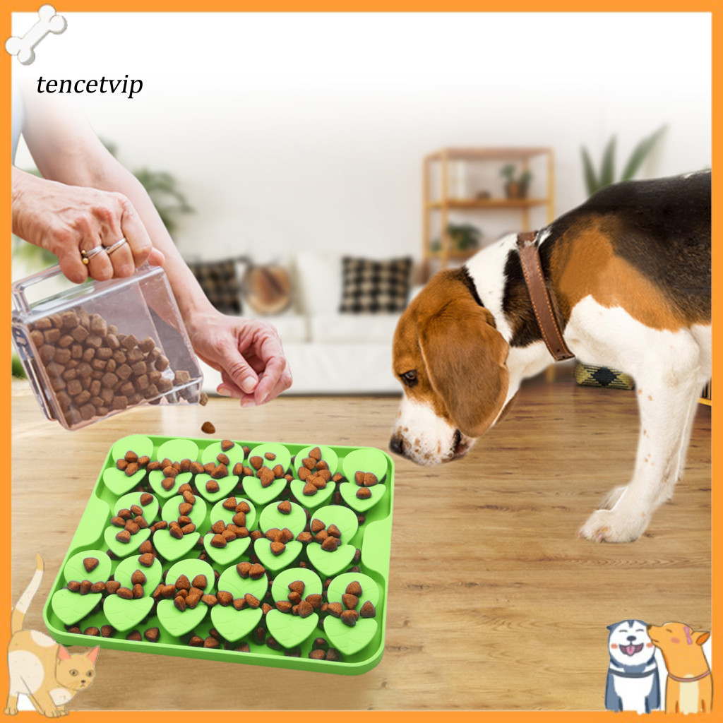 Vip Puppy Feeding Mat Pet Licking Food Utensil Feeding Silicone Snuffle Mat สําหรับสุนัขลดความวิตกกั
