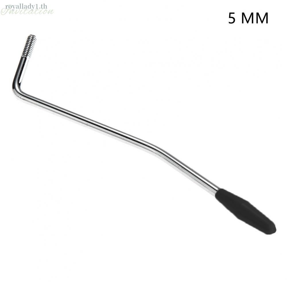 เกลียว Whammy Bar Tremolo Arm Lever สีดําสําหรับ SQ ST กีตาร์ 5 มม./6 มม. เส้นผ่านศูนย์กลาง
