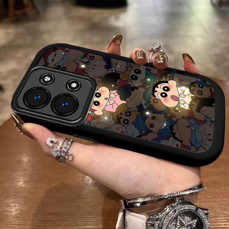 สําหรับ OPPO Reno 13 5G กรณี OPPO Reno 13 Pro 5G เคสโทรศัพท์ผู้ชายและผู้หญิงอินเทรนด์ Little ใหม่ Nini รูปลักษณ์สูง Matte แพคเกจเต็ม Anti-Drop ยางนุ่มกรณี