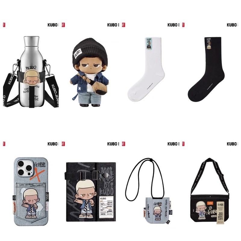 [KUBO JEANS สินค้า] Popmart kubo Jeans Series Merchanded Phone Case