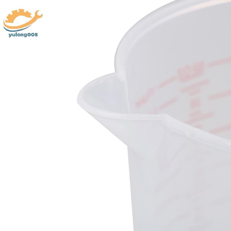 [MR] เหยือกตวงพลาสติกคุณภาพสูง ถ้วยสเกลความจุขนาดใหญ่ 25/500/1000ml TH ราคา ถูกที่สุด ดีลบีเคเค แกลเลอรีภาพที่ 8