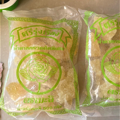 น้ำตาลกรวดคัดพิเศษ ตรามะลิ ศรีรุ่งเรือง 500g / 1kg. น้ำตาลกรวดไม่ฟอก น้ำตาลดองเหล้าบ๊วย sugar rock ประกอบอาหารทุกชนิด