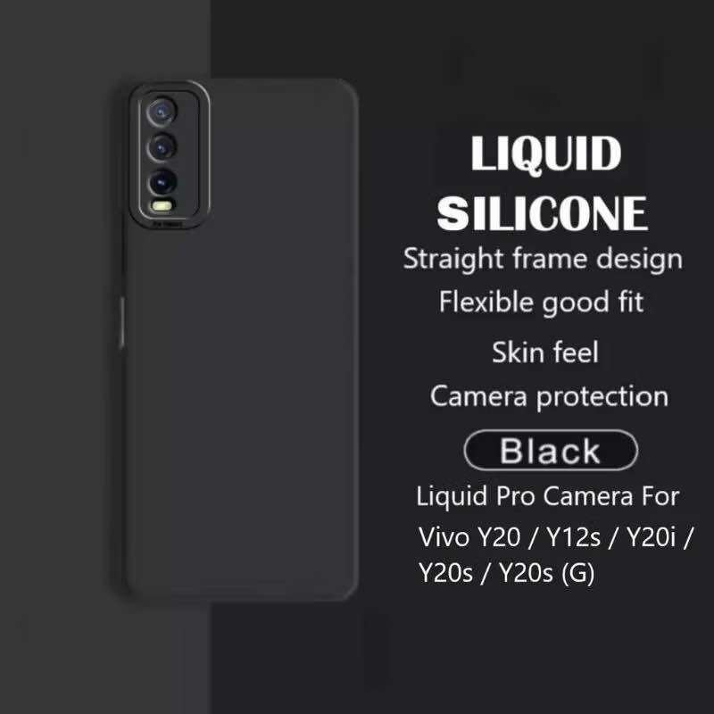Vivo Y12S / Y20 / Y20S / Y20I Silicone Softcase Auto Focus My Casing