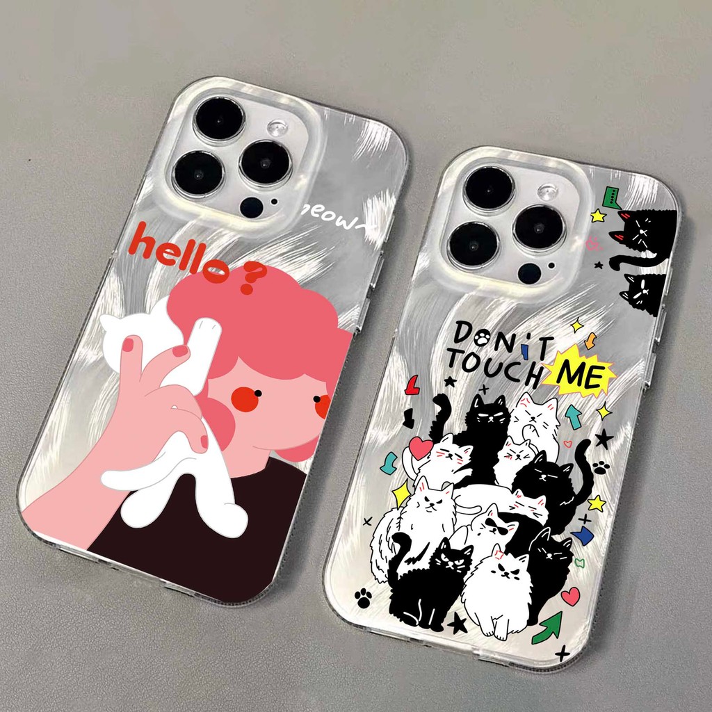 เคส BACK OFF MEOW สําหรับสีแดง|MI NOTE 14 13 12 11 10 9 9A 9C 9T 14c 10A 10S 12C 13C A1 A2 A3 A5 PRO