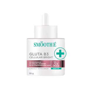 [ใหม่] Smooth E Gluta B3 Cellular Bright Serum 13g. / 30g. เซรั่มเพิ่มความกระจ่างใส ลดความหมองคล้ำและลดเลือนจุดด่างดำ
