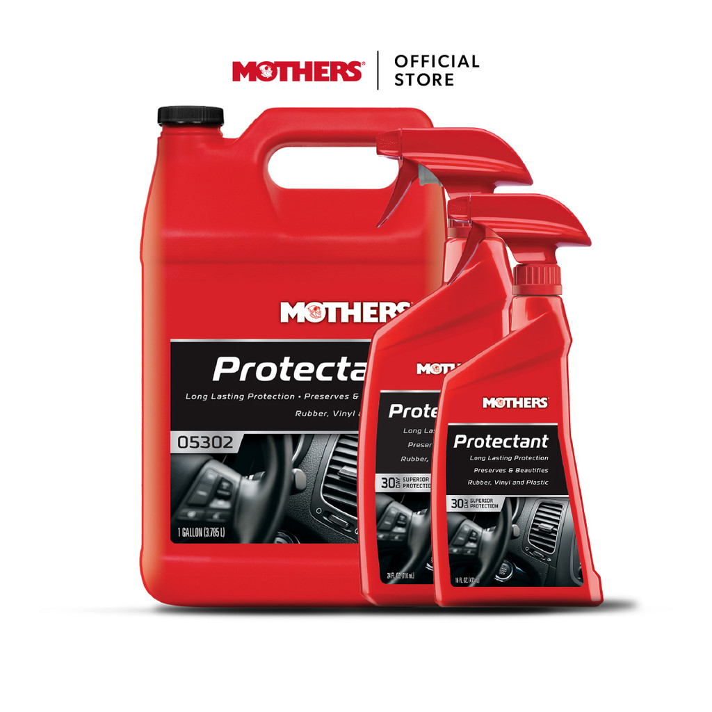 Mothers® Protectant สเปรย์เคลือบปกป้องพื้นผิวยาง ไวนิล และพลาสติก