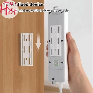 GE ติดผนังปลั๊กผู้ให้บริการสติกเกอร์ ต่อย-ฟรี บ้าน ตัวเอง-กาว ซ็อกเก็ตผู้ให้บริการสายลวดออแกไนเซอร์รางปลั๊กผู้ถือสี่เหล