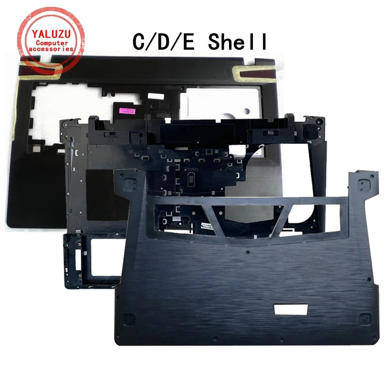 ใหม่สําหรับ Lenovo Ideapad Y500 Y510 Y510P Palmrest Upper Case/ฐานด้านล่าง/ฝาครอบประตูด้านล่าง
