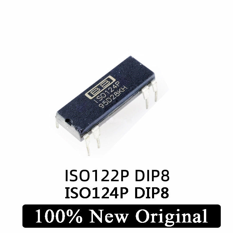 1 ชิ้น ISO124P DIP-8 ISO124 ISO122P ISO122 IS0124 DIP8 DIP เครื่องขยายเสียงแยก
