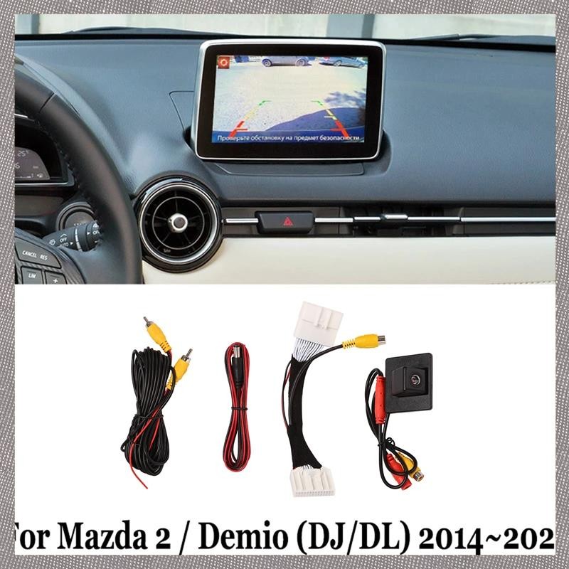 [ML O] กล้องมองหลังรถยนต์ที่จอดรถ Assist Camera สําหรับ 2 / Demio Hatchback (DJ) 2014-2021 Compatibl