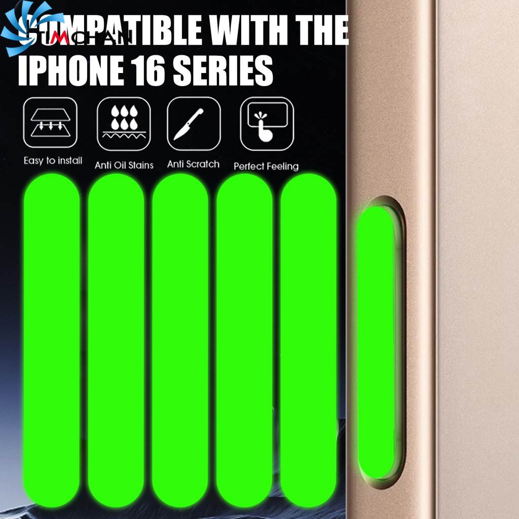 10-30 ชิ้นเข้ากันได้สําหรับ iPhone 16 ProMax/16 Plus/16 Series - สติ๊กเกอร์ปุ่มกล้องส่องสว่าง - ฟิล์มป้องกัน - ป้องกันรอยขีดข่วน, กันฝุ่น - ตัวป้องกันปุ่มด้านข้างโทรศัพท์
