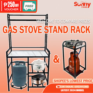 Gas Stove Stand Rack Heavy Duty Organizer Burner Stand Kitchen Storage Rack Stainless With Rollers