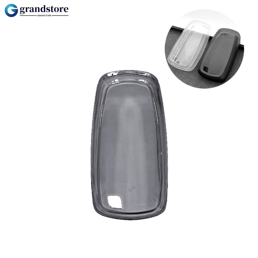 GSE Tpu Soft Car Transparent Key Case รีโมทคอนโทรลฝาครอบป้องกันอุปกรณ์เสริมอัตโนมัติสําหรับ Ford Edge Fusion Mustang Explorer F150 F250 F350 Ecosport
