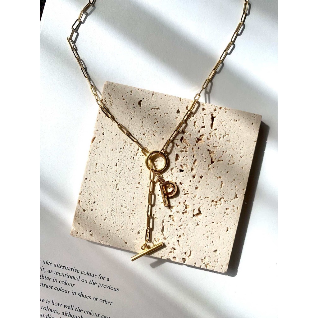 seven days a week Chain alphabet necklace