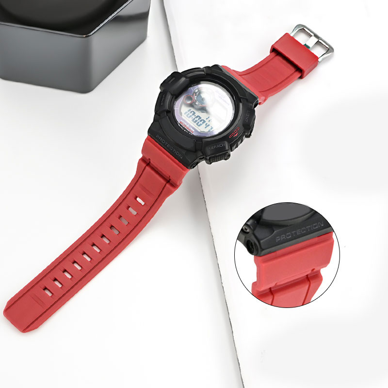 Tpu สายนาฬิกาซิลิโคนยางเรซิ่นนาฬิกาสําหรับ Casio นาฬิกาดิจิตอล Bacelet G-SHOCK GW-9400 GW-9300 G-9300 Diver Watchband กีฬาข้อมือเข็มขัดนักเรียน