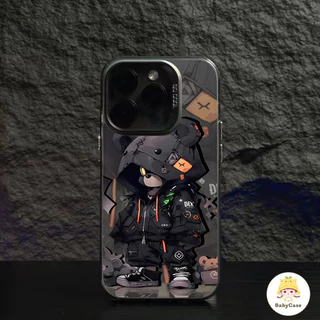 เทรนด์แฟชั่นเย็นหมีอ่อนนุ่ม เคสไอโฟน11 13 16 15 17 12 14 Pro Max 7Plus 16Plus 8Plus XR 7 8 16 14 15Plus X XS Max SE 2020
