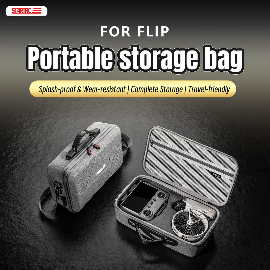 สําหรับ DJI Flip กระเป๋าเก็บ drone มาตรฐานกระเป๋าเก็บ RC 2/RC-N3 DJI Flip แบบพกพามือถืออุปกรณ์เสริมอุปกรณ์เสริม drone อุปกรณ์เสริม