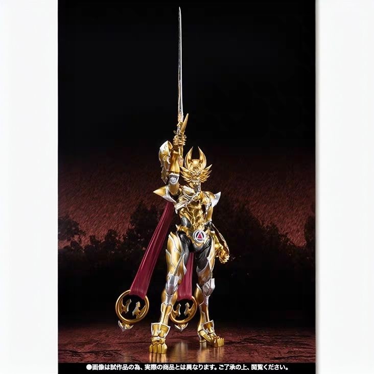 รูปสไตล์ญี่ปุ่น Bandai Soul Limited SHF Golden Knight Tooth Wolf GARO Flame แกะสลัก Ryan รูปรุ่น