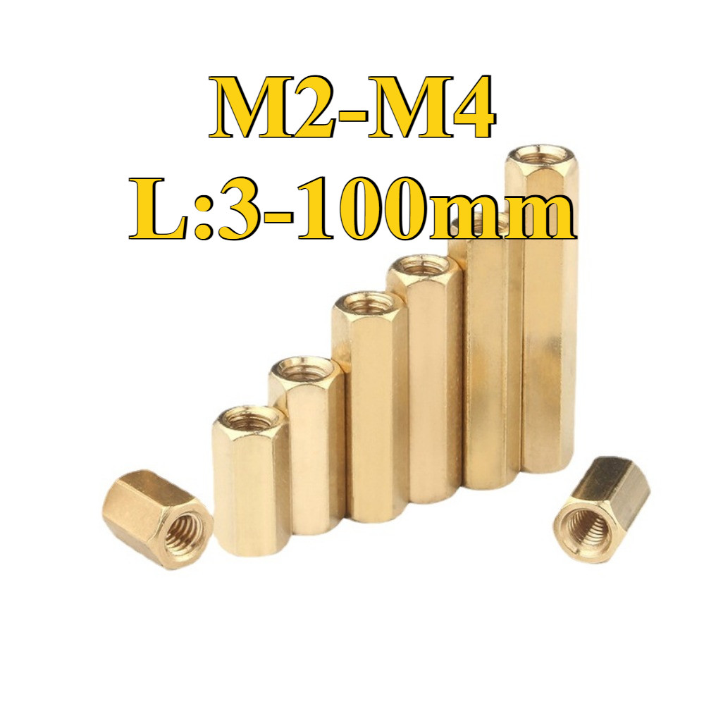 Hex Dual-Way ทองแดงคอลัมน์เมนบอร์ดแยกคอลัมน์ M2/M2.5/M3/M4 (DM) (Y19)