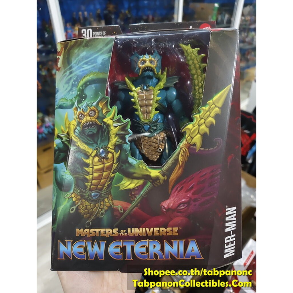 [2024.10] Mattel Masters of The Universe Masterverse New Eternia Merman 7-inch Action Figure