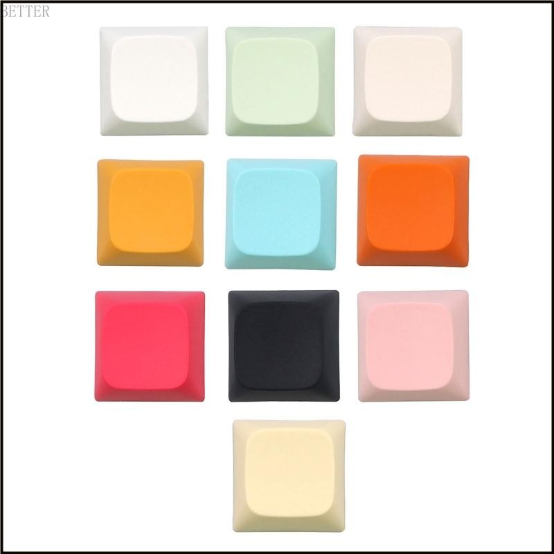 Bett 20PCs PBT Blank DIY Keycap คีย์บอร์ดติดตั้ง 1U 1X XDA Profile พิมพ์ชุดปุ่มกดสําหรับสวิตช์ MX