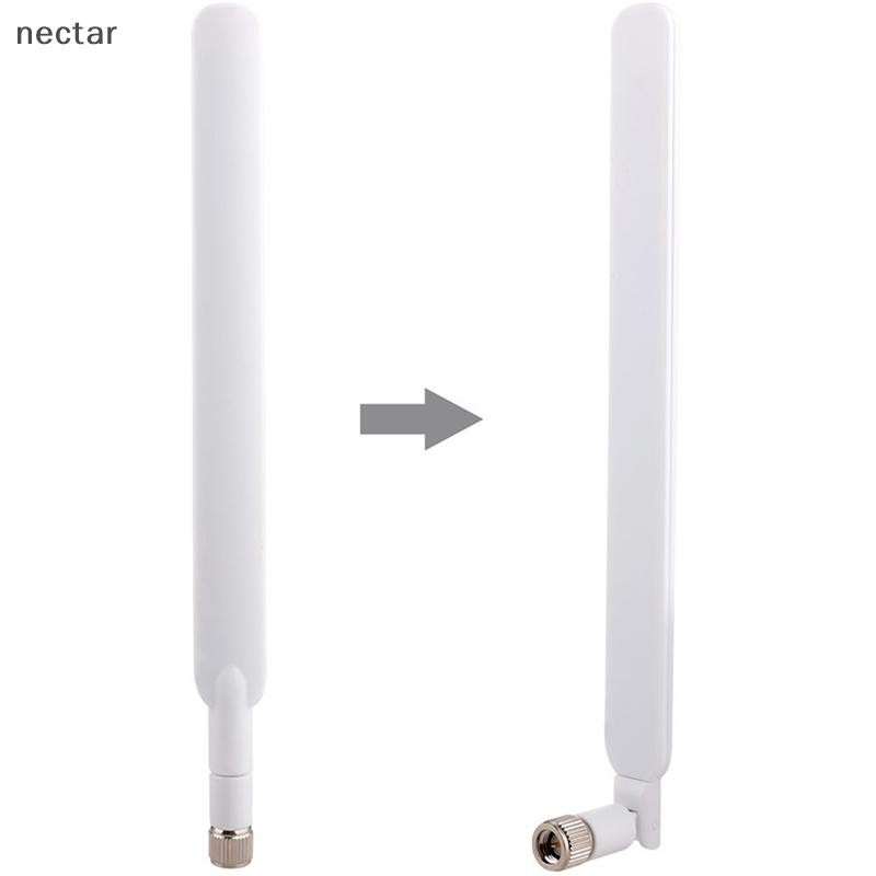 Tar 2 ชิ้น/ล็อต 4G เสาอากาศ 10dBi SMA ชาย 700-2700MHz สําหรับ 4G LTE Router Wifi เสาอากาศ N