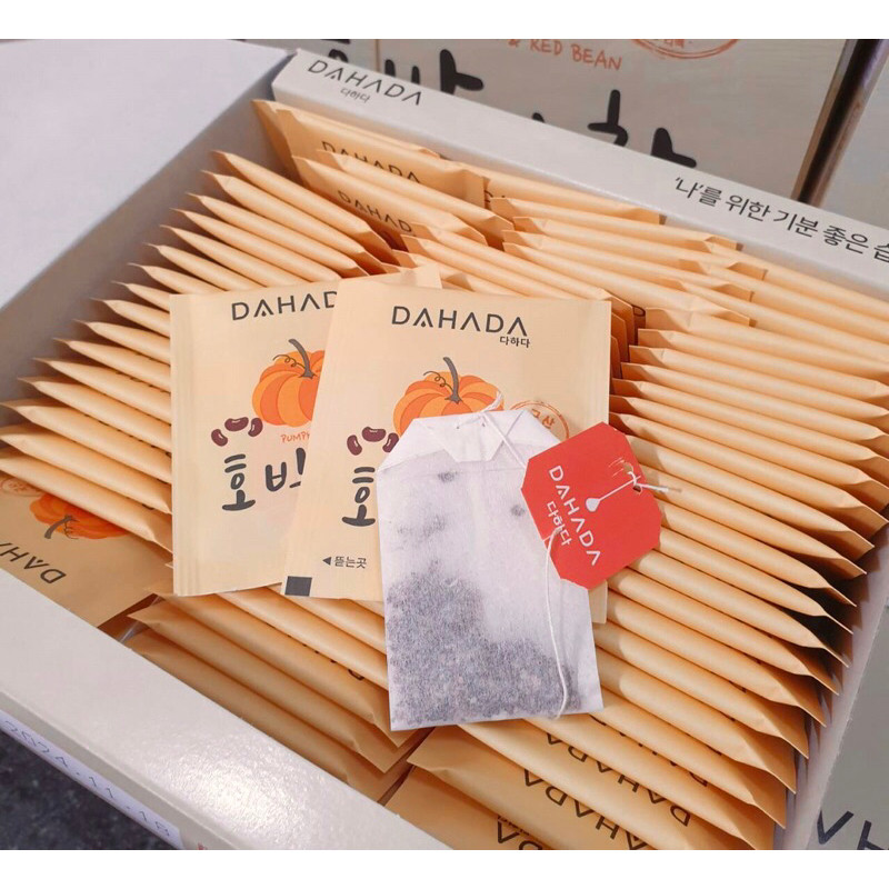 ถูกที่สุด DAHADA Pumpkin & Redbean Tea ชาฟักทองถั่วแดง รูปที่ 3