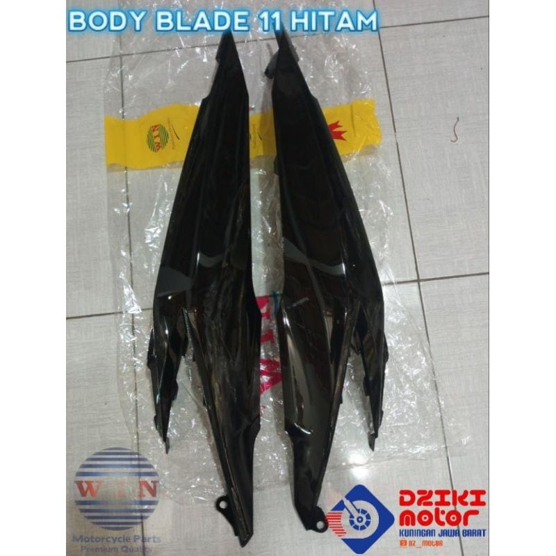 ฝาครอบด้านหลังสําหรับ Honda Blade ใหม่ 2011 K07 สีดํา WIN ยี่ห้อ