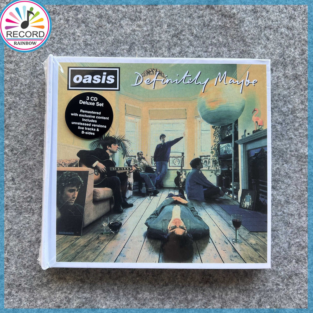 CD Oasis อัลบั้มต้นฉบับ Maybe 3CD แน่นอน [รายการซีลใหม่​]