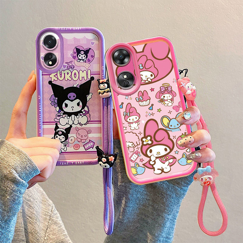 เคส oppo a17 เคสโทรศัพท์ oppo a17k สําหรับน่ารัก