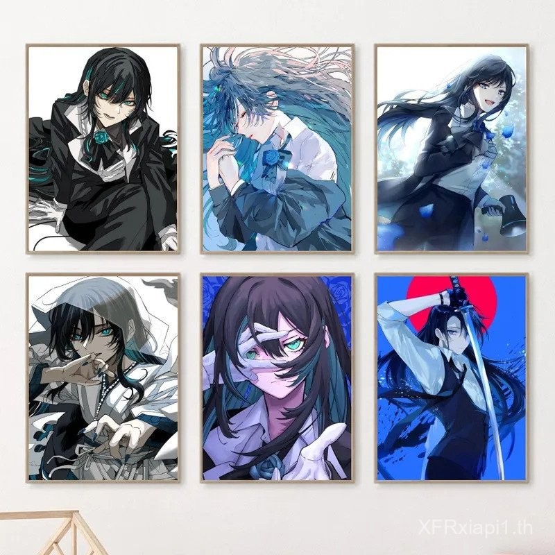 Virtual Idol นักร้อง A-Ado โปสเตอร์ Wall Art พิมพ์ห้องนั่งเล่นห้องนอนตกแต่งบ้าน,ไม่มีกรอบผ้าใบภาพวาด