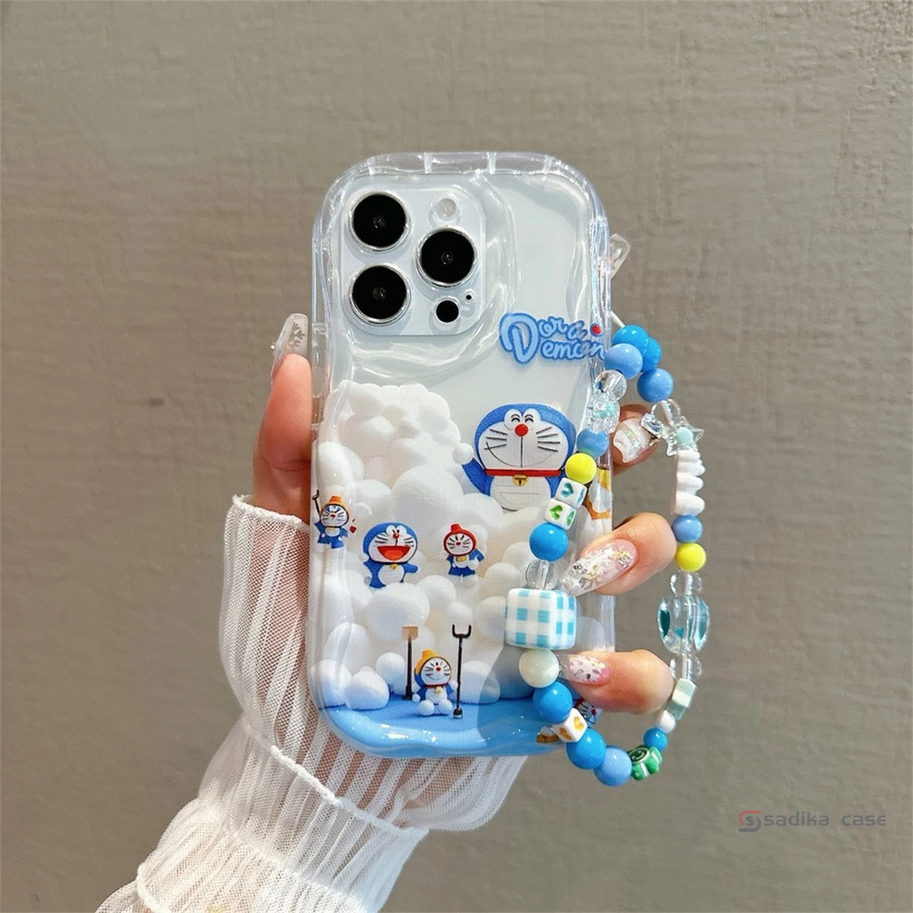 เคสไอโฟน โดเรมอน สำหรับ IPhone 11 15 16 13 12 14 Pro Max XR X XS Max 7 8 15 Plus เคส IPhone เคสไอโฟน 13 11 16 15 CE1816