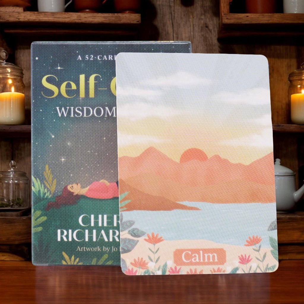 Self-care Wisdom Cards Self-Care Wisdom Oracle Cards เกมกระดานการ์ด noath