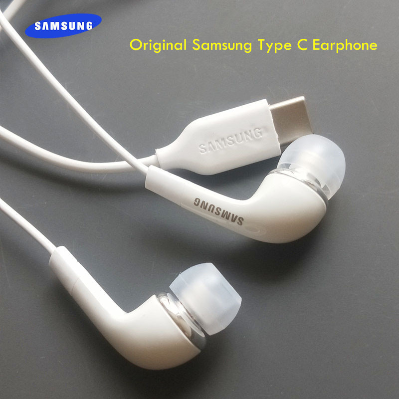 Samsung A8S A56 A36 A26 A90 5GประเภทCหูฟังIn-EarแบบมีสายควบคุมUSB-CชุดหูฟังสําหรับGalaxy S25 S24 S23 Ultra S21 S20
