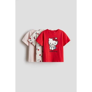 H&M(เอชแอนด์เอ็ม) ชุดเสื้อยืดเจอร์ซีย์พิมพ์ลาย 3 ชิ้น เด็กผู้หญิง 0937175_15