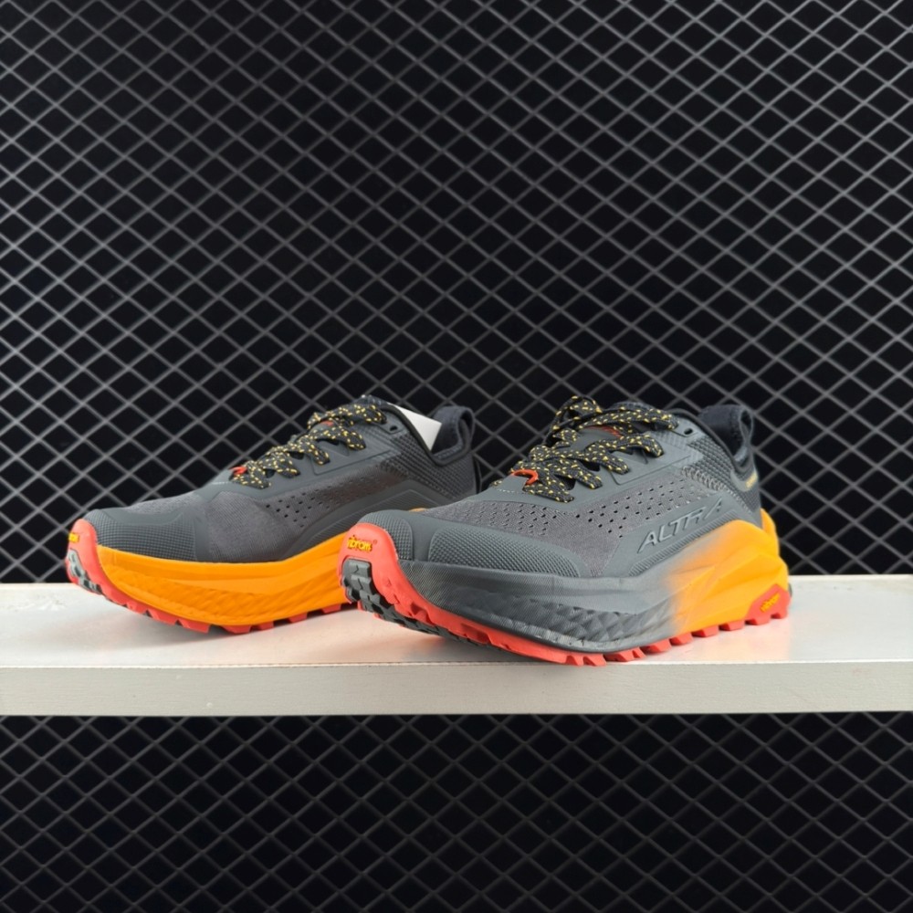 รองเท้าเดินป่า Altra M OLYMPUS 6 สำหรับผู้ชาย รองเท้าผ้าใบTrail Shoe ต้านการลื่น ปี 2025 PNZD