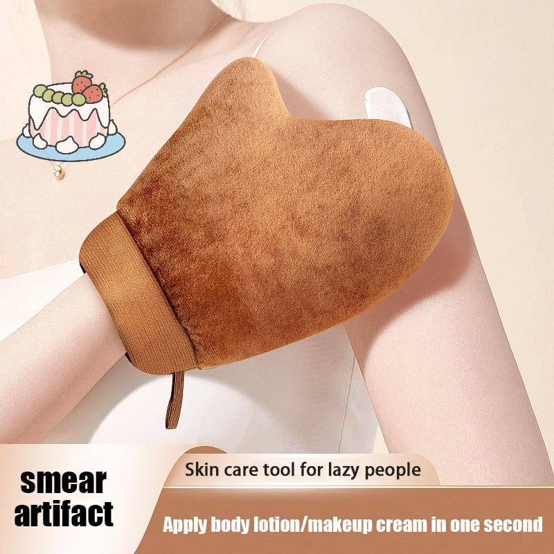 [Sep] Reusable Body Self Tan Glove Applicator Tanning Gloves ครีมโลชั่นมูสถุงมือทําความสะอาดร่างกาย 