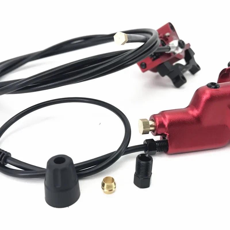 Zoom จักรยานไฟฟ้าสกู๊ตเตอร์ Off Control น้ํามันไฮดรอลิกเบรค Caliper 2200 1200 มม.สําหรับ Zero 10X 11X KUGOO G Booster G1 - รูปที่ 4