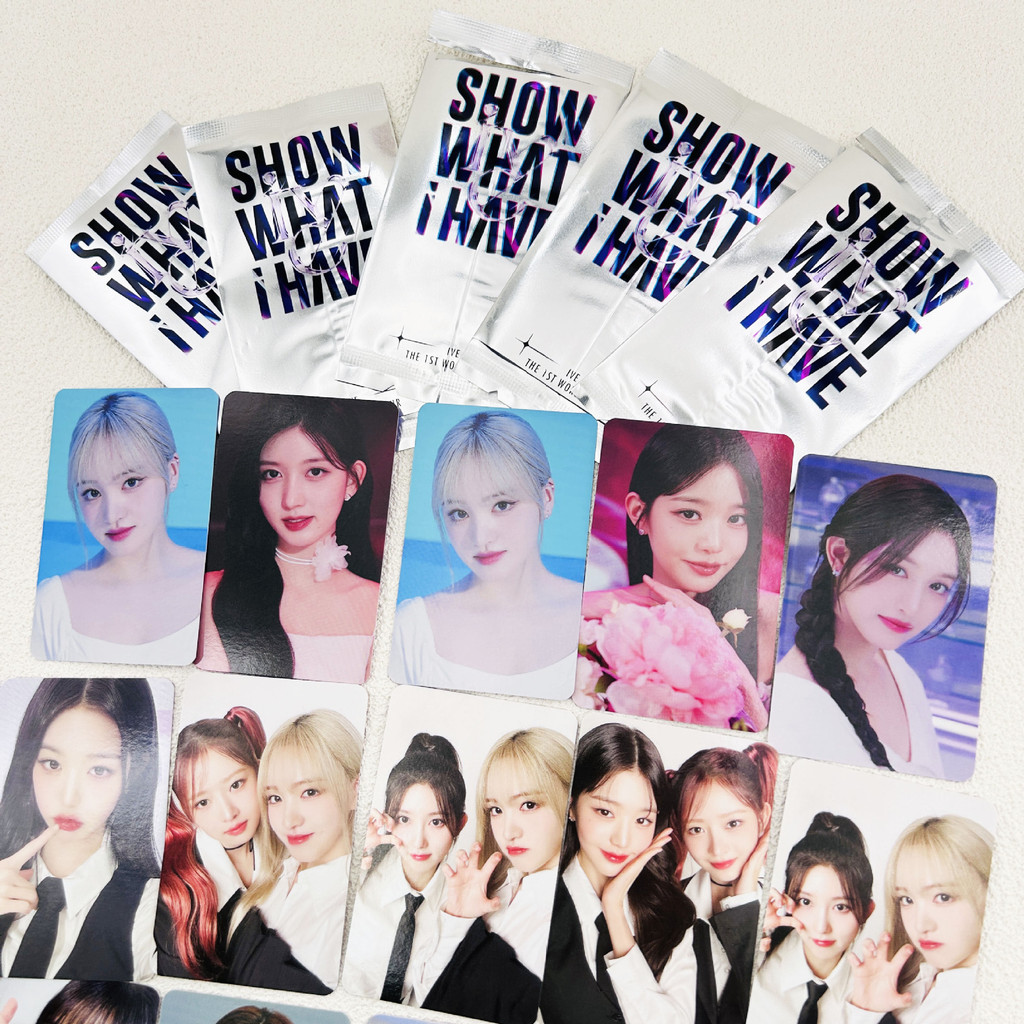 การ์ดสุ่มสัปดาห์ KPOP IDOL IVE Field Made รอบสไตล์เดียวกัน