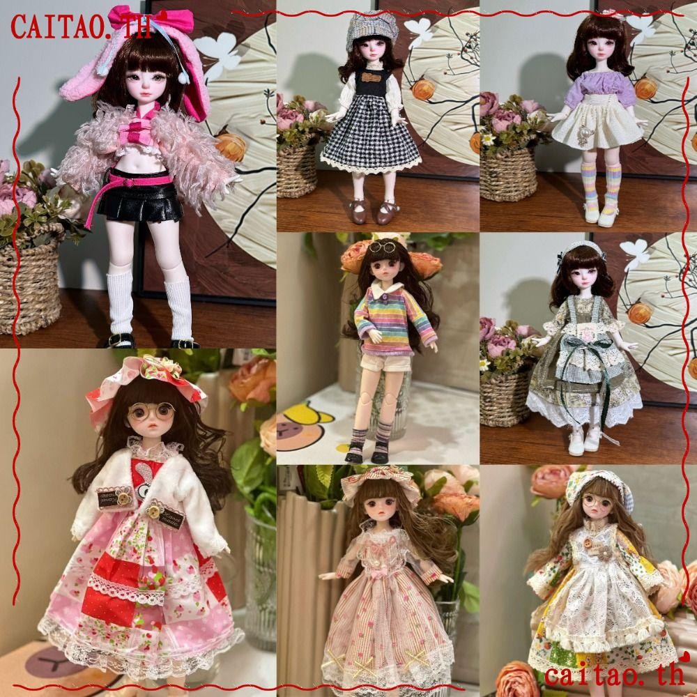 คาตาโอะ เสื้อผ้ากระโปรง 1/6 บีเจดี เปลี่ยน DIY สําหรับตุ๊กตา 30 ซม. แฮนด์เมด แฟชั่น ของขวัญ