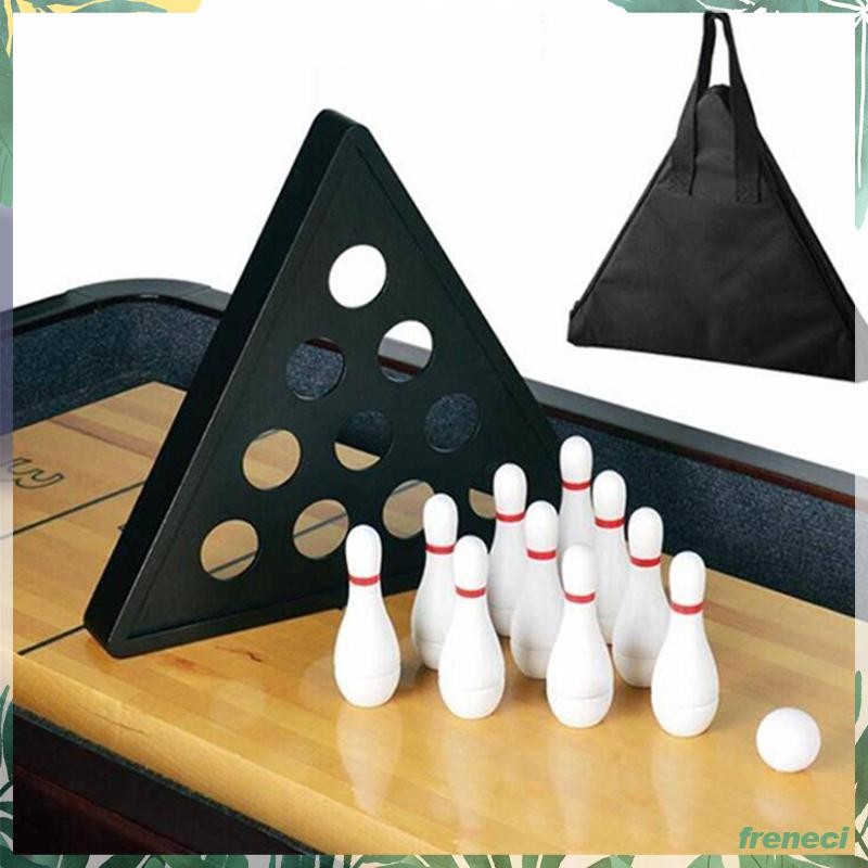 [Freneci] Tabletop Shuffleboard Bowling Pins Set สําหรับกิจกรรมปฏิสัมพันธ์ระหว่างพ่อแม่และลูก