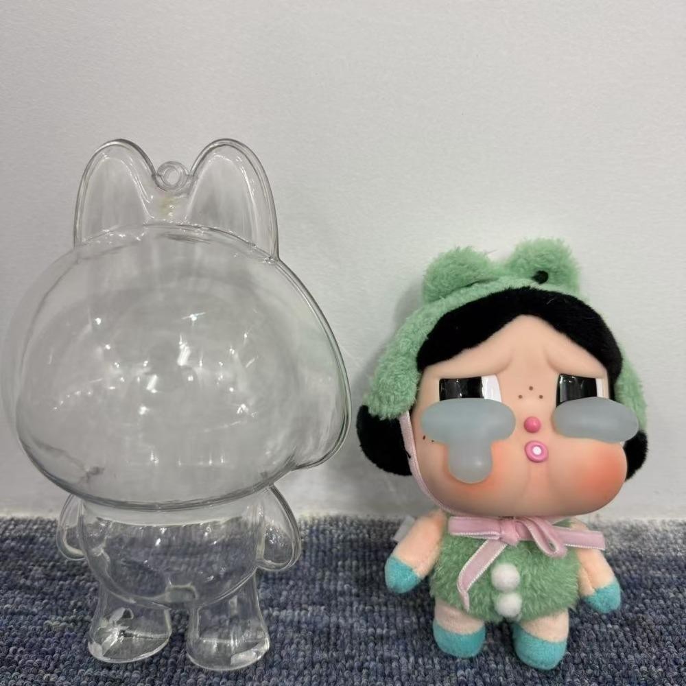 Ahour Crybaby เกราะป้องกัน, ถุงเก็บตุ๊กตาชุดโรงงานฉีกขาดกันน้ํากันน้ํา, เชือกซิลิโคนที่ทนทาน Peadant กันฝุ่นฝาครอบกันฝุ่นโปร่งใส