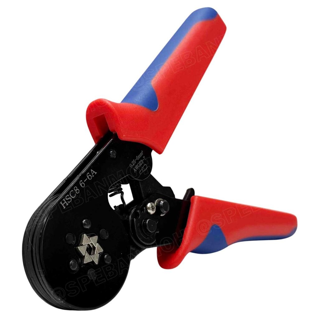[ 1 ชิ้น ] HSC8-6-6 รุ่นประหยัด คีมย้ำหางปลา คอร์ดเอ็น หางปลาเข็ม 0.25-10 mm² Crimping Terminal For Coed End คีมย้ำสล… ราคา ถูกที่สุด ดีลบีเคเค แกลเลอรีภาพที่ 7