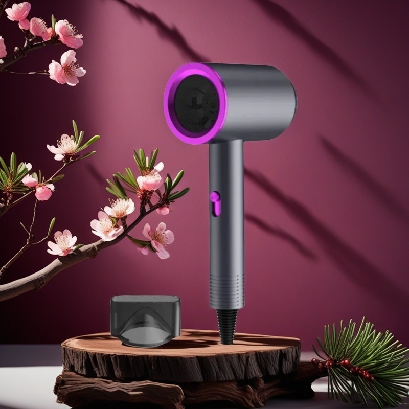 Negative Ionic Hair Dryer Hair Dryer High-Speed Electric Turbine Airflow Low Noise Constant Temperat