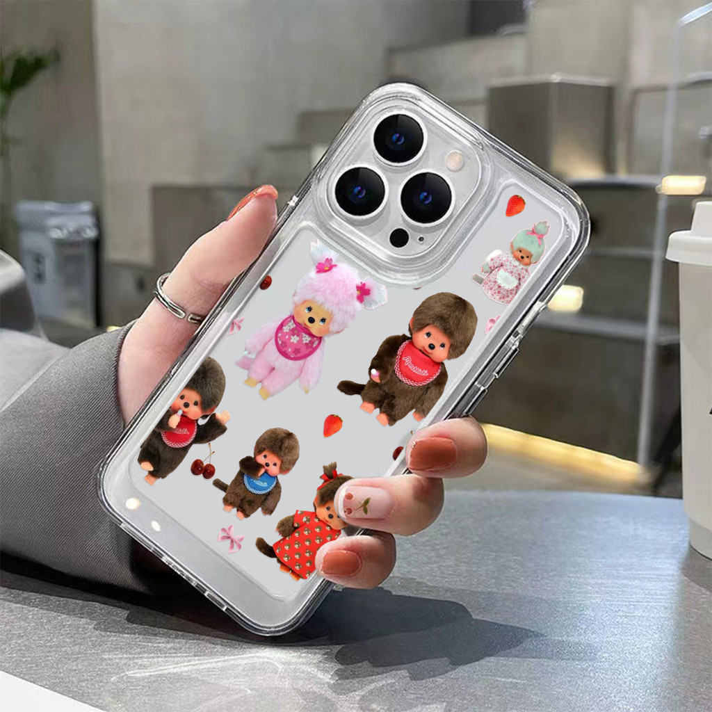 สําหรับiphone 17 Pro Maxมอนชิชิที่น่ารักและสมจริง 17 16 15 14 XR 13 11 12 Pro Max 8 7 6 6S Plus X Xs Max Se 2020 13 12 11 Simpleขั้นสูงโปร่งใสTpuเคสโทรศัพท์ ราคา ถูกที่สุด ดีลบีเคเค แกลเลอรีภาพที่ 2